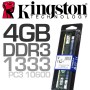 DDR 3 4GB PC BUS 1333 KINGSTON