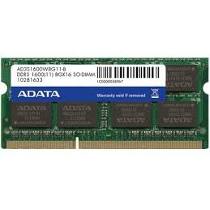 DDR 3 8GB PORTATIL 1600L ADATA